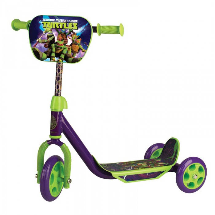 Αναδιπλούμενο Παιδικό Πατίνι Scooter - Χελωνονιντζάκια με 3 Τροχούς